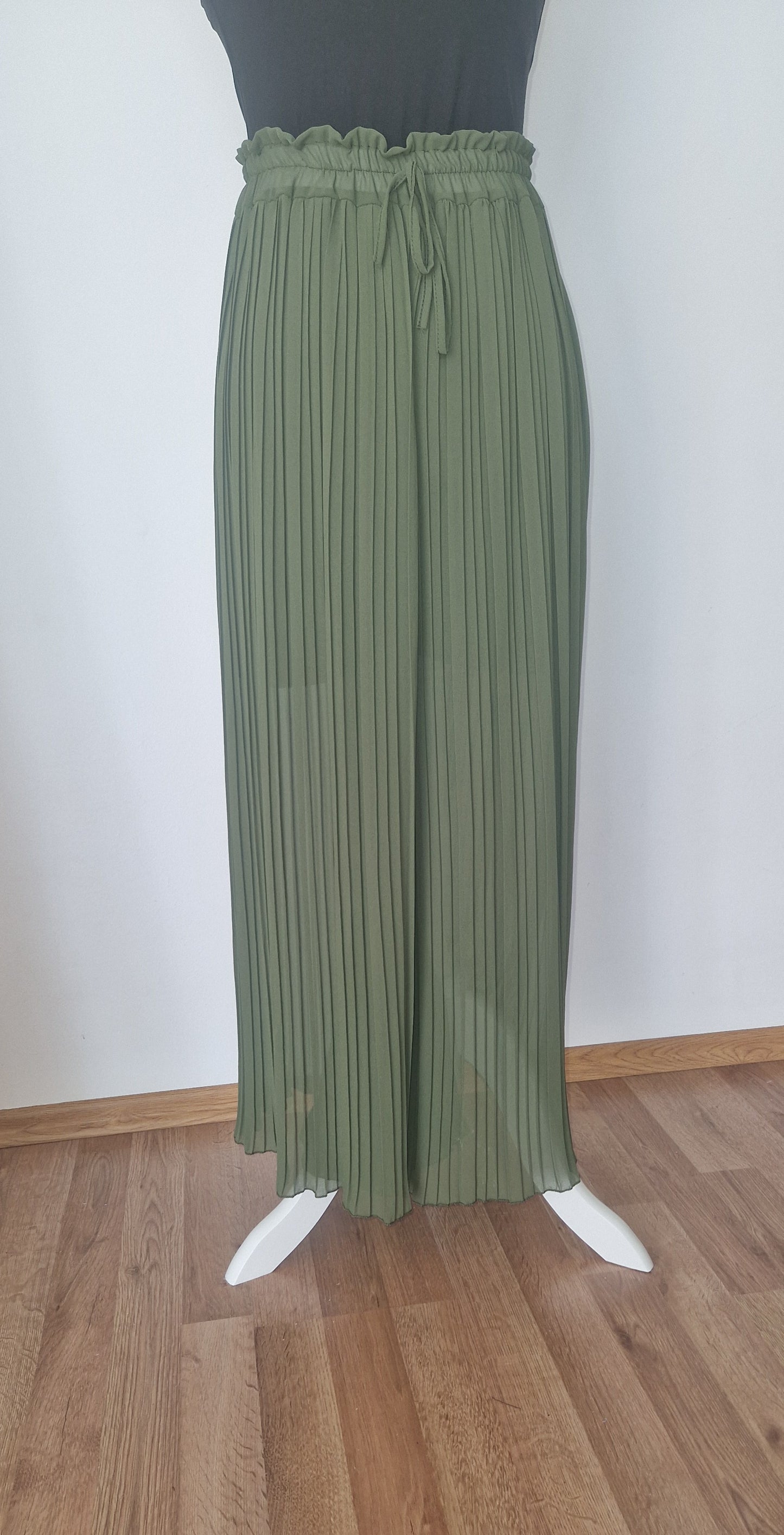 Plissee Culotte Hose