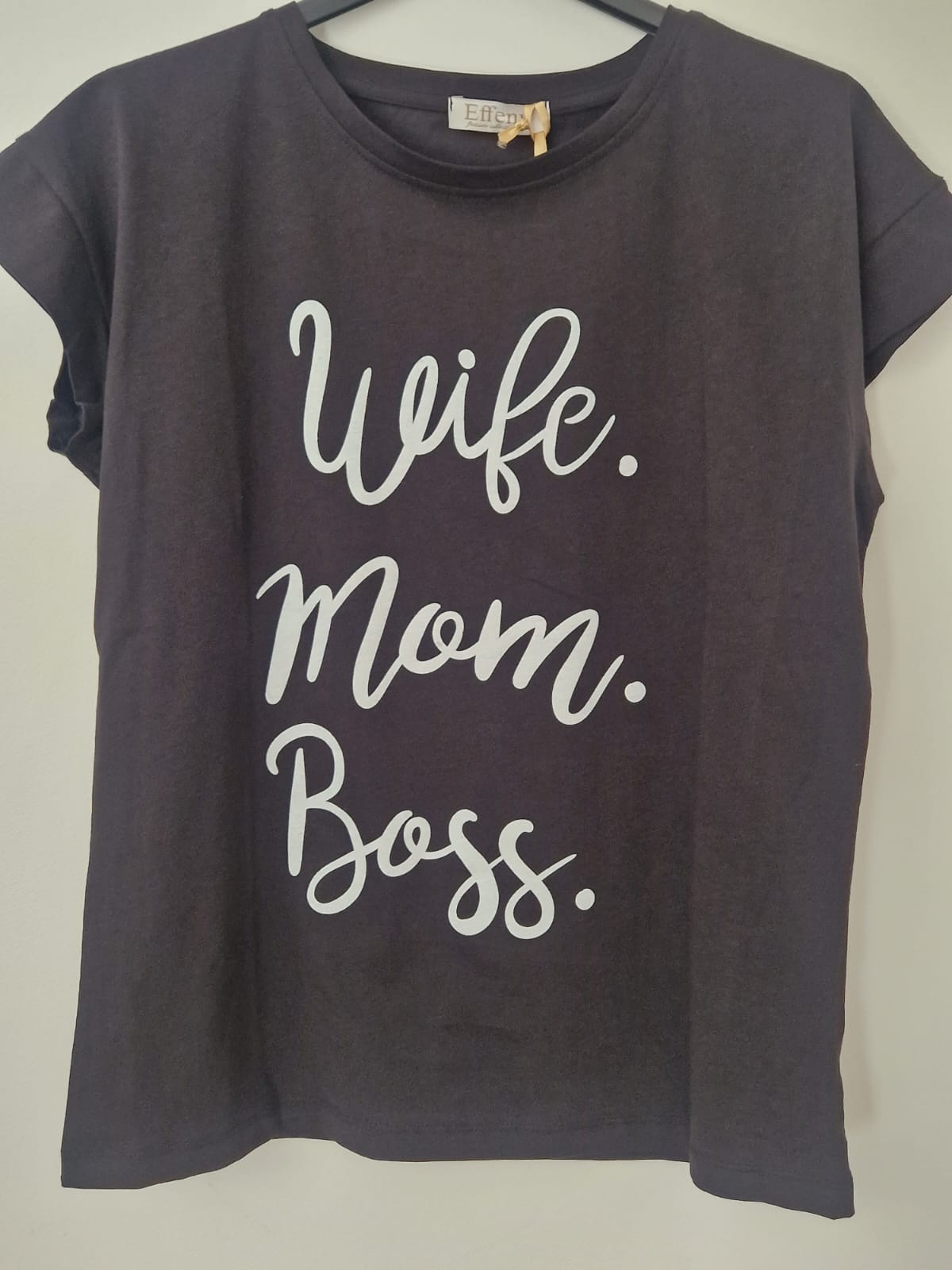 T-Shirt "Wife Mom Boss"