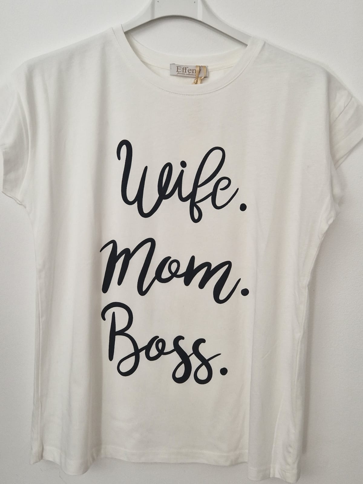 T-Shirt "Wife Mom Boss"